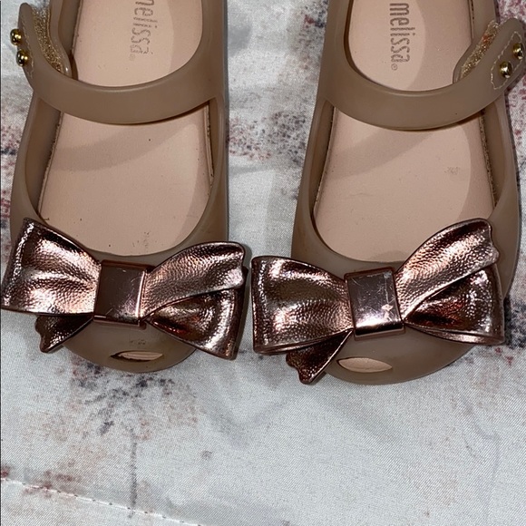 Light pink Mini Melissa toddler shoes - Picture 6 of 6